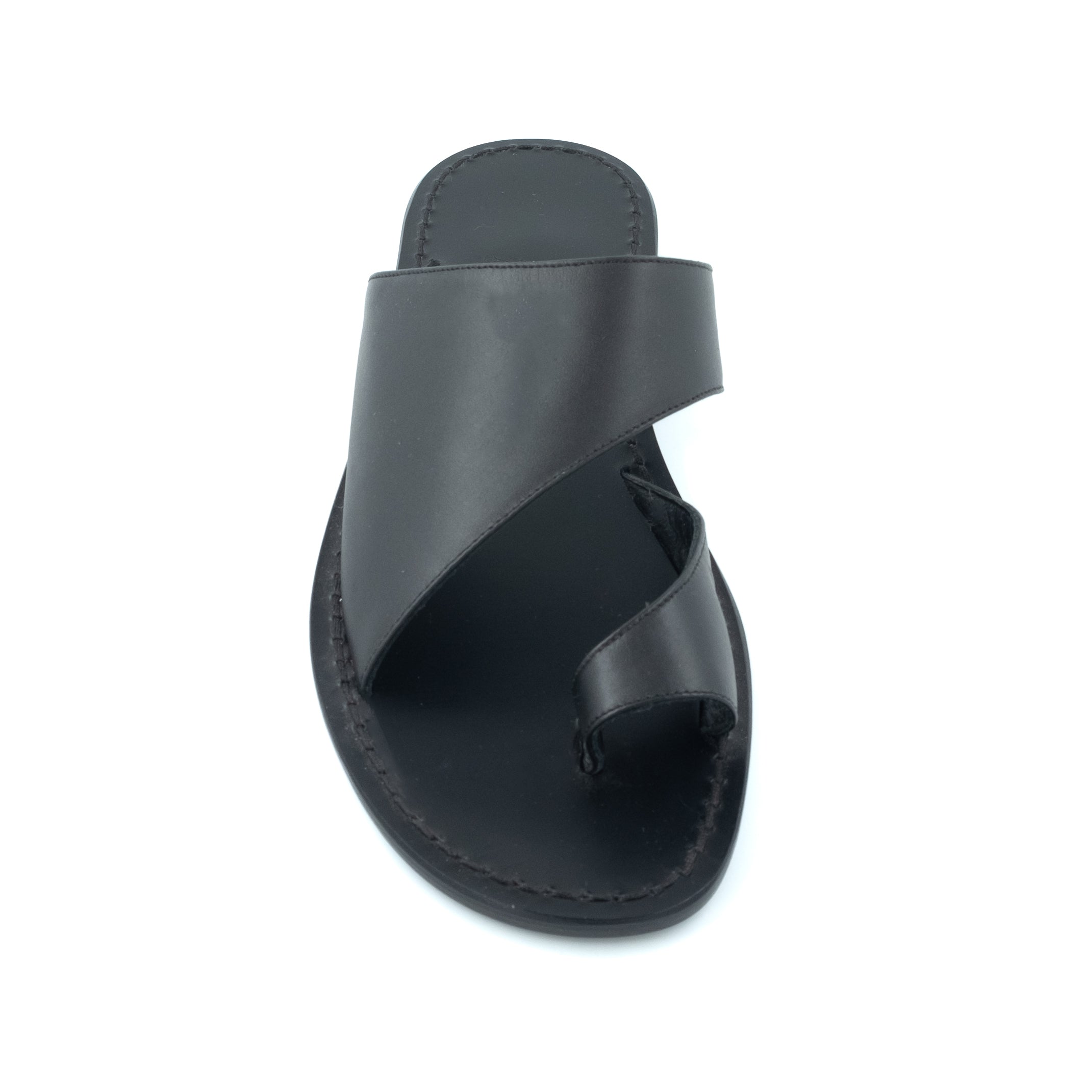 Philip - Genuine leather sandal with wave and toe band
