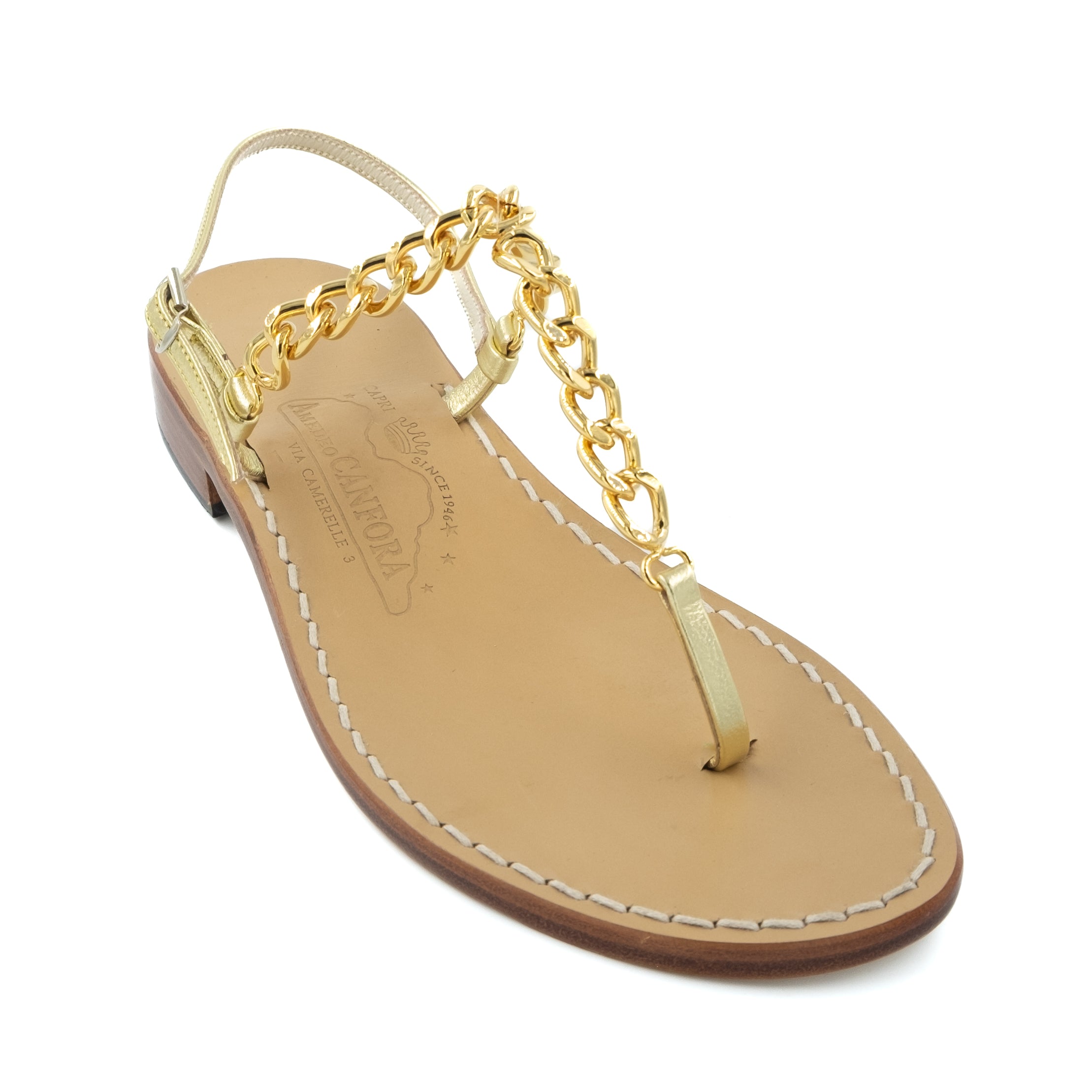 【RH取扱】☆CANFORA☆Isabelle サンダル Isabelle - Genuine leather thong sandal with retro style