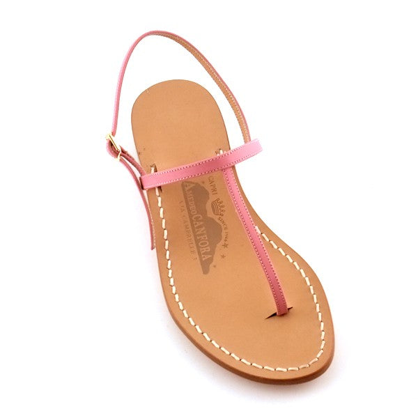 Gail - Genuine leather thong sandal with watch strap. – Canfora.com 